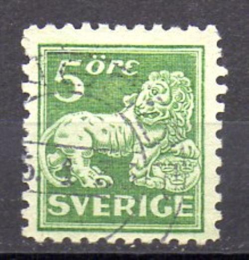 Suecia Año 1920/24 Nº Yvert 123a (o)